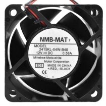 NMB-MAT 2415KL-04W-B40 DC 12V 0.58A 2 Wires / 3 Wires / 4 Wires Cooling Fan