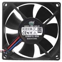 Cooler Master A8025-14BB-3AN-D1 AUB0812L-SE00 DC 12V 0.14A Cooling Fan