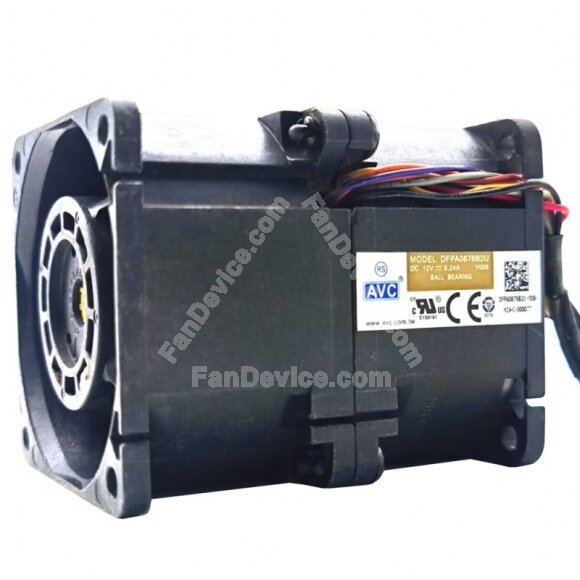 AVC DFPA0676B2U DC 12V 5.24A 6076 Ball Bearing Axial Cooling Fan