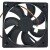 YOUNG LIN DFS122512H DC 12V 3.4W 2 Wires / 3 Wires Brushless Axial Cooling Fan