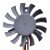 YOUNG LIN DFS500912M DC 12V 1.6W 3 Wires Brushless Axial Cooling Fan