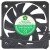 HengLiXin HD5010B12M DC 12V 0.07A 2 Wires Brushless Axial Cooling Fan