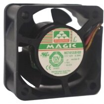 Magic MGT4012UB-R20 DC 12V 0.30A 2 Wires / 3 Wires Axial Cooling Fan