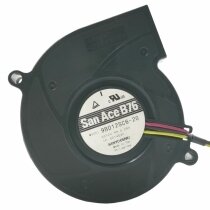 Sanyo Denki 9BD12SC6-20 DC 12V 0.28A 3 Wires Blower Cooling Fan