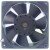 Sanyo Denki 109P1248H101 DC 48V 0.15A 3 Wires Axial Cooling Fan