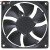 ADDA AD0912UB-A70GL DC 12V 0.30A 2 Wires Brushless Axial Cooling Fan
