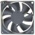 Bi-Sonic BP802548H-03 DC 48V 0.15A 2 Wires Brushless Axial Cooling Fan