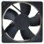 COMAIR ROTRON MC24B3 DC 24V 0.28A 6.7W 2 Wires Axial Cooling Fan