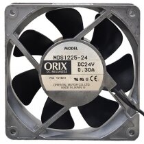 ORIX MDS1225-24 DC 24V 0.30A 2 Wires Brushless Axial Cooling Fan