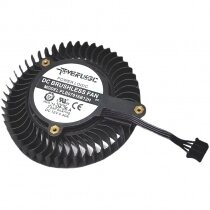 Power Logic PLB0716B12H DC 12V 0.40A Ball Bearing Axial Cooling Fan