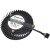 Power Logic PLB0716B12H DC 12V 0.40A Ball Bearing Axial Cooling Fan