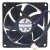 NSTECH PSAD18025BM DC 12V 0.29A 4 Wires PWM Axial Cooling Fan