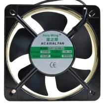 Holy Wing SZR13538B2H AC 220/240V 0.12/0.14A 18/22W Axial Cooling Fan