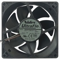 Nidec UltraFlo U92T12MGA7-52J351 DC 12V 0.18A 3 Wires Axial Cooling Fan