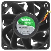 Nidec UA225DC V35073-33 DC 12V 1.1A 3 Wires Axial Cooling Fan