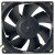 Nidec TA350DC M35172-35 DC 12V 0.55A Axial Cooling Fan
