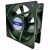 KAKU KA2072HA2 AC 220-240V 0.40/0.42A 2 Wires Ball Bearing Axial Fan