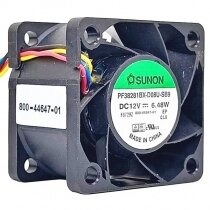 Sunon PF38281BX-D08U-SB9 DC 12V 6.48W 4 Wires PWM Axial Cooling Fan