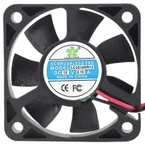 LONG CHANG LC5010MR12 12V 0.10A DC Brushless 2 Wires Axial Cooling Fan