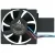 Delta ASB02505HHA 5V 0.18A 3 Wires Axial DC Brushless Cooling Fan