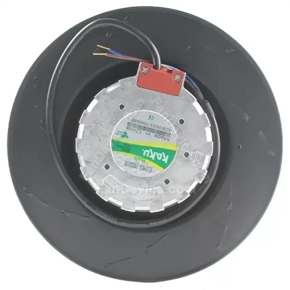 KAKU KU190A-2800E2B 230V 54W 2 Wires Ball Bearing Cooling Fan