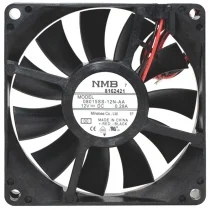 NMB 08015SS-12N-AA DC 12V 0.28A 2 Wires Axial Cooling Fan