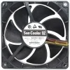 Sanyo 9AH0912M403 DC 12V 0.08A 3 Wires Axial Cooling Fan