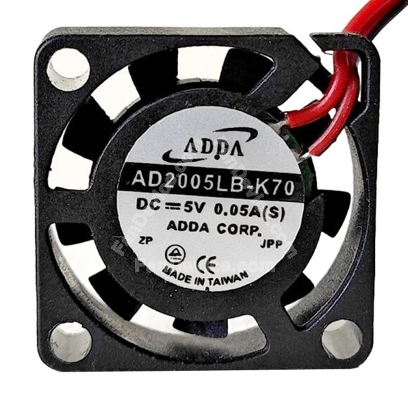 ADDA AD2005LB-K70 DC 5V 0.05A 2006 Axial Cooling Fan
