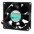 Sunon KDE2408PTB3-6 DC 24V 2.4W 2 Wires Axial Cooling Fan