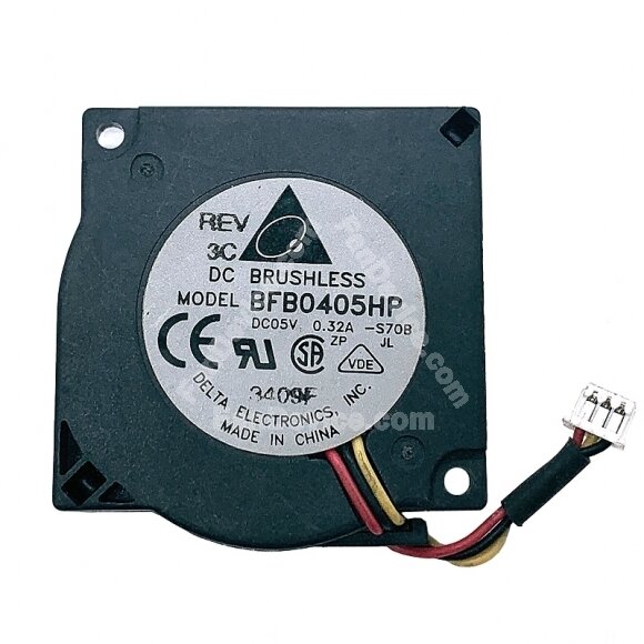 Delta BFB0405HP DC 5V 0.32A 3 Wires Blower Cooling Fan