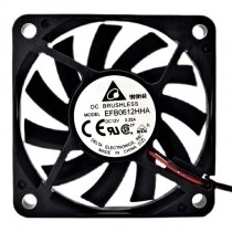 Delta EFB0612HHA DC 12V 0.25A 2 Wires / 3 Wires / 4 Wires Axial Cooling Fan
