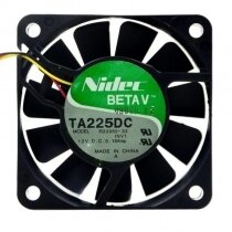 Nidec TA225DC R33965-33 DC 12V 0.16Amp 2 Wires / 3 Wires Axial Cooling Fan