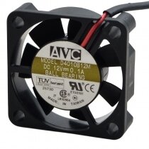 AVC D4010B12M DC 12V 0.10A 4010 Axial Ball Bearing Cooling Fan