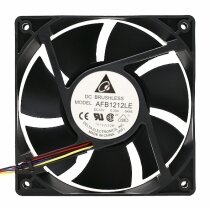 Delta AFB1212LE DC 12V 0.30A 2 Wires / 3 Wires / 4 Wires Axial Cooling Fan
