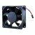 NMB-MAT 3615KL-05W-B70 3615KL-05W-B70-EQ1 DC 24V 0.70A 2 Wires Axial Cooling Fan