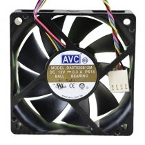 AVC DA07020B12M DC 12V 0.30A 2 Wires / 3 Wires / 4 Wires Axial Cooling Fan