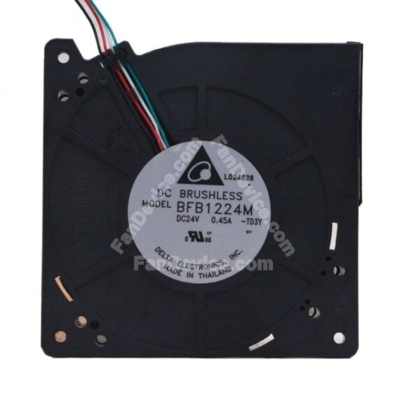 Delta BFB1224M DC 24V 0.45A 2 Wires / 3 Wires / 4 Wires Blower Cooling Fan