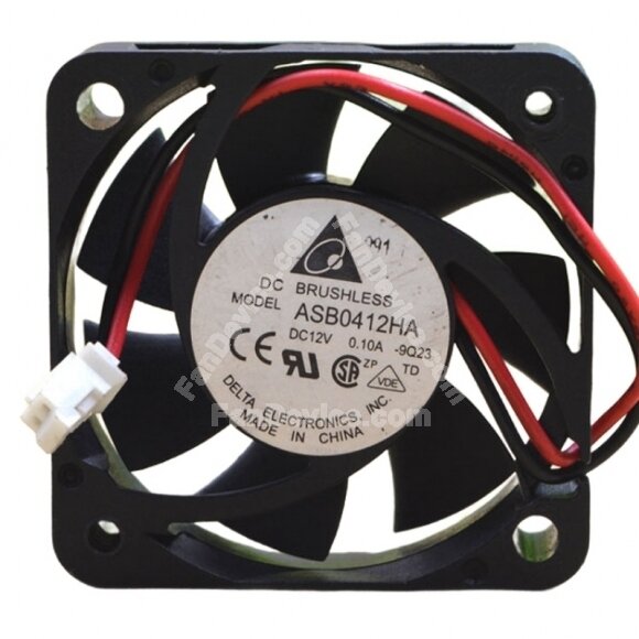 Delta ASB0412HA DC 12V 0.10A 2 Wires / 3 Wires / 4 Wires Axial Cooling Fan