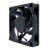Delta AUB0712HB-R00 DC 12V 0.33A 3 Wires Axial Cooling Fan