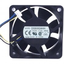 Delta DSB0624HH DC 24V 0.14A 3 Wires Axial Cooling Fan