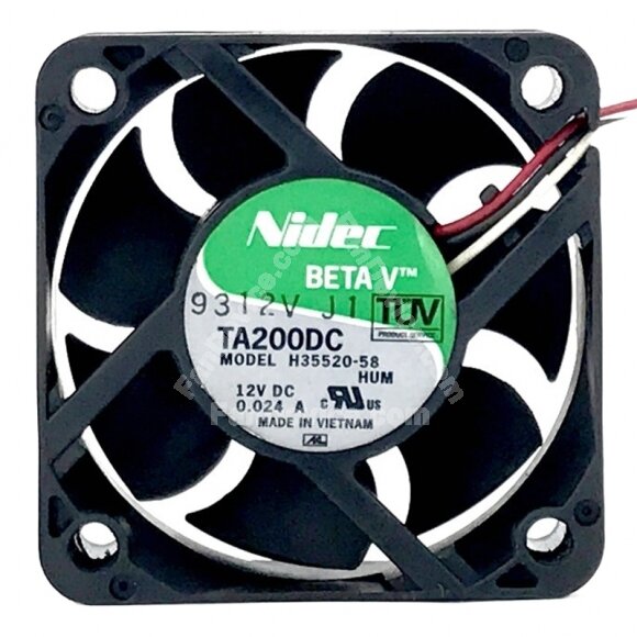 Nidec TA200DC H35520-58 DC 12V 0.024A 5015 Axial Cooling Fan