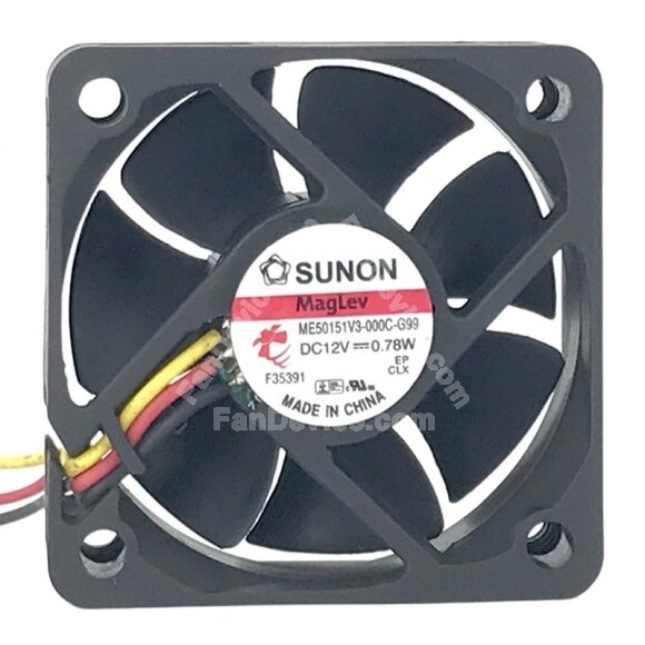 Sunon ME50151V3-000C-G99 DC 12V 0.78W 5015 Axial Cooling Fan