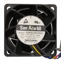 Sanyo Denki San Ace 60 9GA0612P1K641 DC 12V 0.95A 6038 Axial Cooling Fan