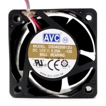 AVC DS04020B12U DC 12V 0.25A 4020 Axial Cooling Fan
