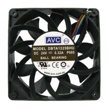 AVC DBTA1225BHU DC 24V 0.32A 12025 Axial Ball Bearing Cooling Fan