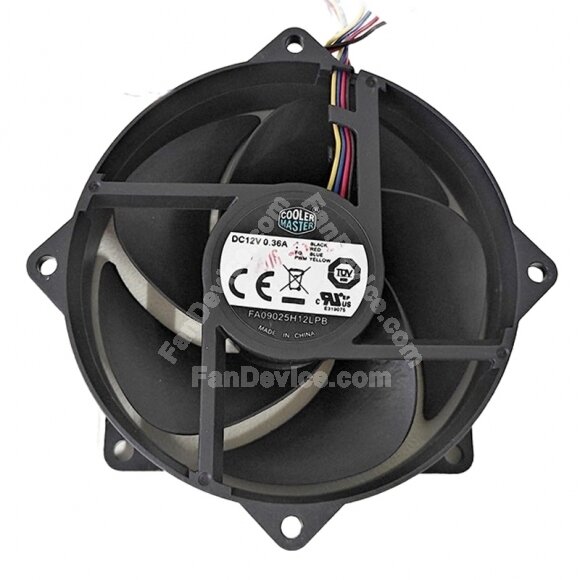 COOLER MASTER FA09025H12LPB DC 12V 0.36A 9225 Axial Cooling Fan