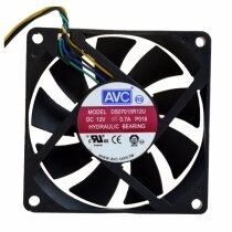 AVC DS07015R12U DC 12V 0.70A 2 Wires / 3 Wires / 4 Wires Axial Cooling Fan