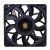AVC DBTA1225B2L DC 12V 0.65A 12025 Axial Ball Bearing Cooling Fan