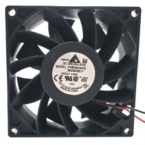 Delta FFB0924SHE DC 24V 0.60A 2 Wires / 3 Wires Axial Cooling Fan