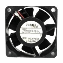 NMB 06025SS-24N-AL DC 24V 0.11A 3 Wires Axial Cooling Fan